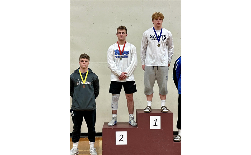 CONGRATULATIONS MITCHELL BABINEAU! SECTION 7AAA 2ND PLACE!