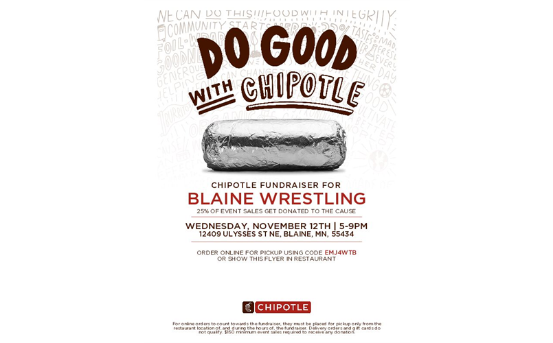 CHIPOTLE FUNDRIASER